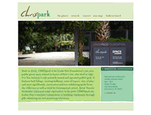 Tablet Screenshot of chrispark.org